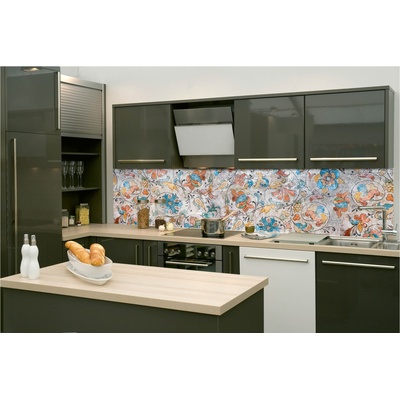 DIMEX ART Фототапет за кухня - флорална италианска фреска 260 x 60 см