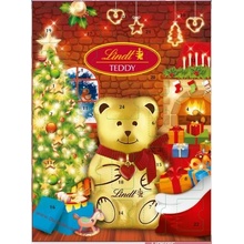 LINDT Adventný kalendár Teddy u stromečku 172g