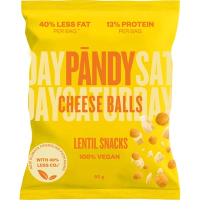 Pandy Lentil Chips Balls cheese 50 g