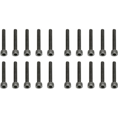 Associated M3x20 mm Imbus skrutky s valcovou hlavou 10 ks