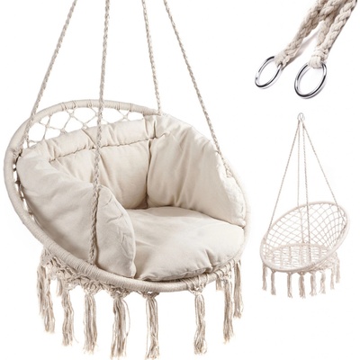 RelaxPRO 9267-1 s poduškou 80 cm do 150 kg ecru – Zboží Dáma