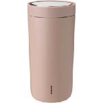 Stelton Термочаша To-Go Click с двойни стени от стомана 400 мл цвят пепел от рози (685-50)