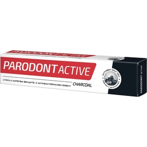 Parodont Active Паста за зъби Charcoal, 75 ml