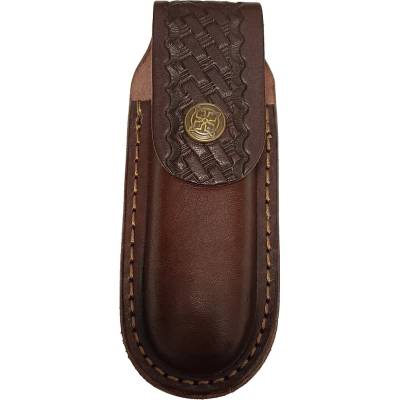 Alfa Tactical na zavírací nůž střední basket délka 13 cm hnědé