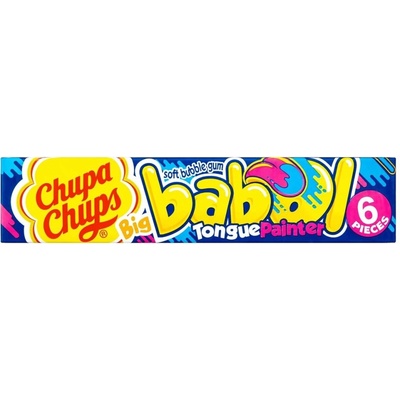 Chupa Chups Big Babol žvýkačky s příchutí modré maliny 27,6 g