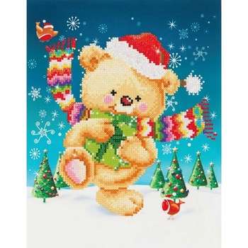 Diamond dotz Снежен танц - диамантен гоблен dd5.013