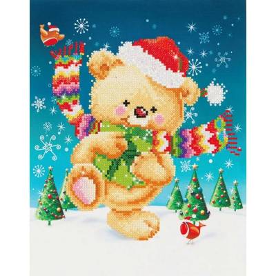 Diamond dotz Снежен танц - диамантен гоблен dd5.013