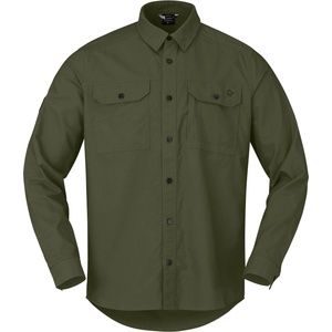 Norrøna Мъжка риза с копчета Norrøna Femund Cotton Shirt - Olive Night (033-2687-0313)