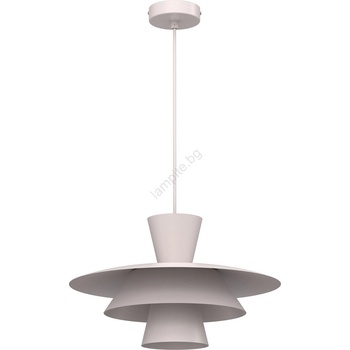 Luminex Пендел на кабел PLATO 1xE27/15W/230V кремав (LU5747)