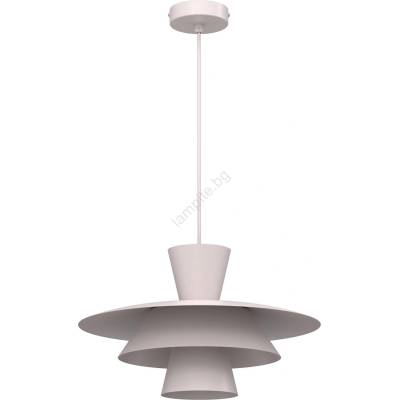 Luminex Пендел на кабел PLATO 1xE27/15W/230V кремав (LU5747)
