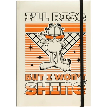 Erik Tефтер Erik Comics: Garfield - Garfield (I'll Rise But I Won't Shine), формат A5 (CPA5069)