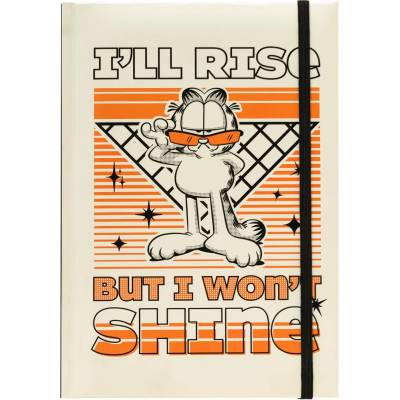 Erik Tефтер Erik Comics: Garfield - Garfield (I'll Rise But I Won't Shine), формат A5 (CPA5069)