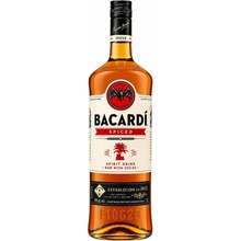 Bacardi Spiced 35% 1 l (holá láhev)