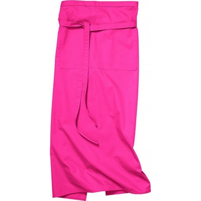 CG Workwear Gastro zástěra Roma odolná proti pomačkání červená magenta CGW1260