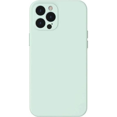 Baseus Силиконов гръб BASEUS Liquid Silica Mint за iPhone 12 IPhone 12 mini (3119147)