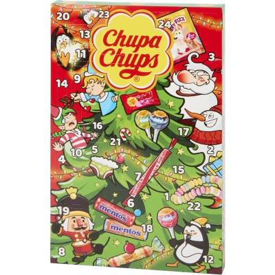 VIANOCE S KALENDÁROM SO SLADKOSŤAMI CHUPA CHUPS 180G