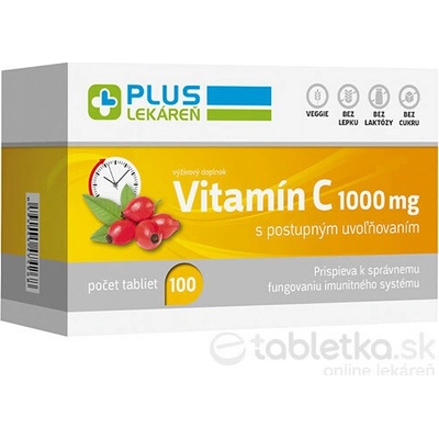 Plus Lékáreň Vitamín C 1000 mg 100 tabliet