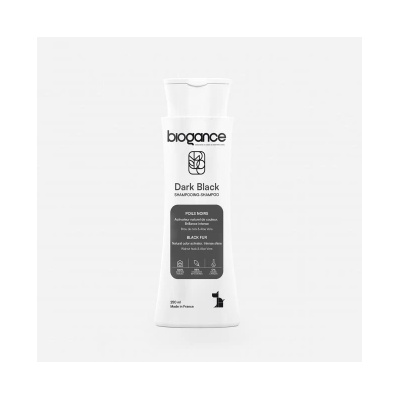 BIOGANCE Dark black shampoo - Шампоан за тъмна и черна козина за кучета 250 мл
