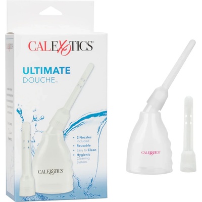Интимен душ с 2 сменяеми приставки - Calex Ultimate Douche Clear (D-223952)