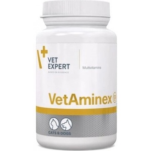 VetExpert VetAminex - внимателно подбрани витамини и минерали за кучета и котки, 60 капсули, Vet Expert - Полша