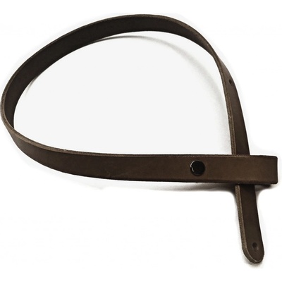 MMboutique Kožené ucho 80 cm tabák