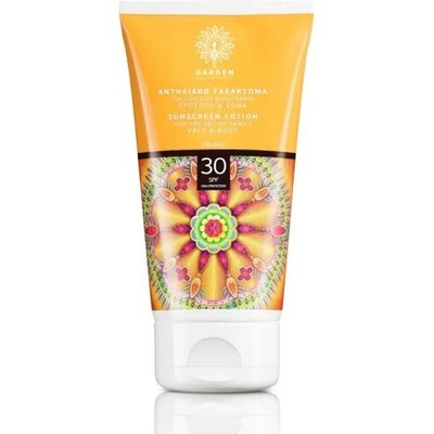 GARDEN Слънцезащитен лосион за лице и тяло с Арган и Алое , Garden Sunscreen Lotion For Face & Body SPF30 150ml
