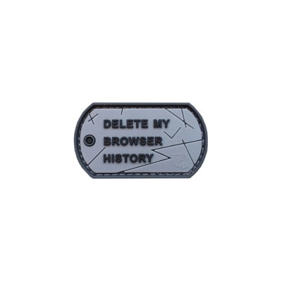 Nášivka "Browser History" - Šedá JTG