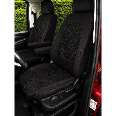 Autopotah Automega MERCEDES V-KLASSE, 2 M. 2014 AUTHENTIC DOBLO žakar červený