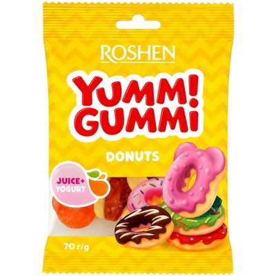 Roshen Želé s ovocnými přichutěmi a jogurtem 70 g