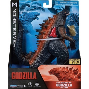Playmates Toys Godzilla vs Kong Godzilla City Destruction
