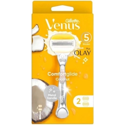 Gillette Venus ComfortGlide Coconut + 2 ks hlavic