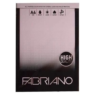 Fabriano Копирен картон, A4, 160 g/m2, светлорозов, 50 листа