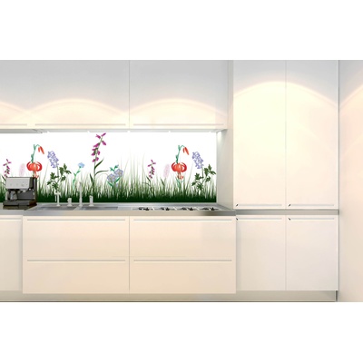 DIMEX ART Фототапет за кухня - дизайн на поляна 180 x 60 см