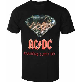 Image 1 of DIAMOND мъжка тениска diamond х ac/dc - Черен - blk_c20dmpa502
