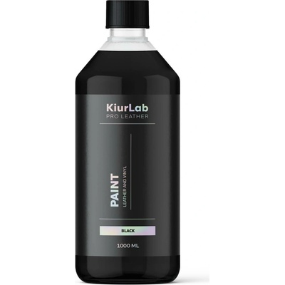 KiurLab Pro Leather And Vinyl Paint Black 1 l