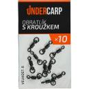 UnderCarp Obratlík s krúžkom Veľ. 8 10 ks