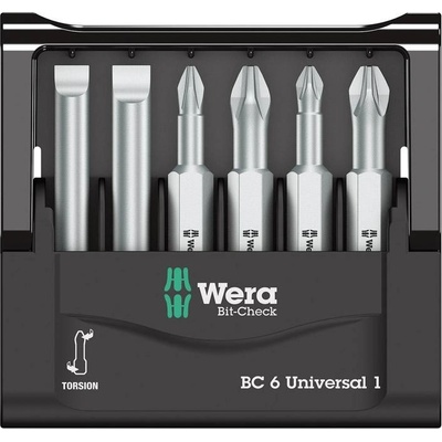 Sada bitů Bit-Check 6 Universal 1, WERA, 056474