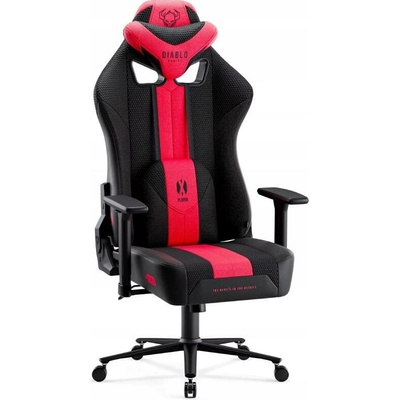 Diablo Chairs X-Player 2.0 Normal Size karmínově-antracitové