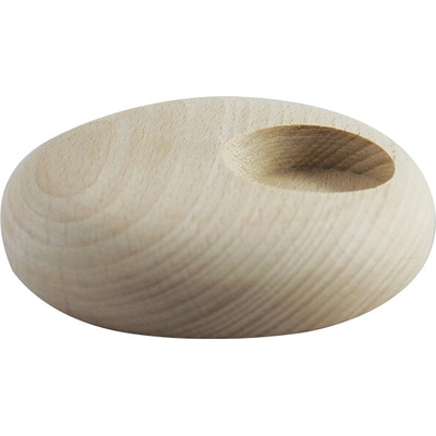 Drevený svietnik na čajovú sviečku Pentart - disk 10 x 3 cm