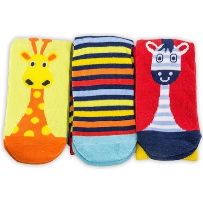 Pidilidi, PD0140 02 veselé ponožky FUNNY chlapecké 3pack
