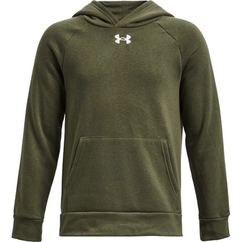 Under Armour Суитшърт с качулка Under Armour UA Rival Fleece Hoodie-GRN 1379792-390 Размер YLG