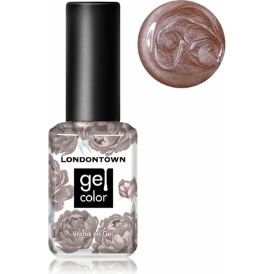 LONDONTOWN Gel Color Affogato gelový lak na nehty kávová perleť 12 ml