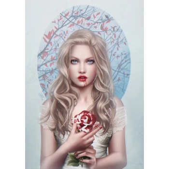 Image 1 of Grafika - Puzzle Ortega: Blood Rose - 1 000 piese
