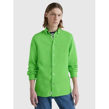 Tommy Hilfiger pánska košeľa zelená (LWY)