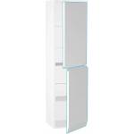 Oristo Висок стенен шкаф с плавно затваряща се врата Oristo Horyzont бял MDF 150x40 см (ORS37-SB-40-2-NEW)
