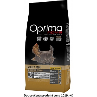 Optima Nova Dog Adult MINI Grain Free Chicken 8 kg