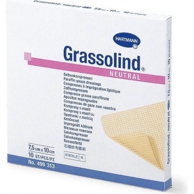 Grassolind neutral 10 x 10 cm 10 ks ster.