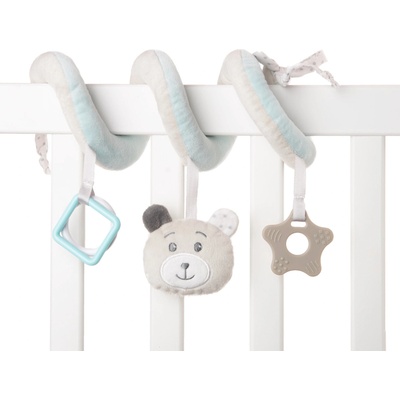 Tedsy Бебешка спирала Tedsy - Мече, 12 х 23 cm, синя (98178)