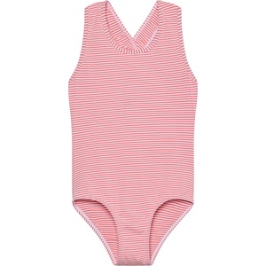 Color Kids Детски бански костюм Color Kids Kid's Swimsuit Seersucker Swimsuit - Pink Lemonade - размер 116 (EU) (750-2566-0215)