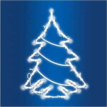 Vianočná LED dekorácia do okna Vianočný stromček KID 412 Somogyi